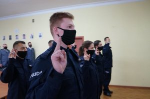 policjanci ślubują