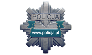 Zdjęcie przedstawia logo &quot;Policja&quot;.