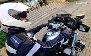 MOTOCYKLISTO, ROWERZYSTO – BĄDŹ BEZPIECZNY NA DRODZE!