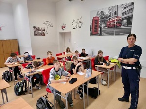&quot;Drogówka&quot; w Szkole Podstawowej nr 35 w Sosnowcu