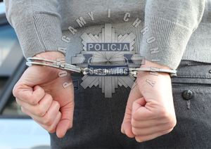 Zdjęcie przedstawia ręce zapięte w kajdanki.