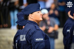 Uroczyste ślubowanie 103 nowo przyjętych policjantów w garnizonie śląskim