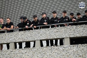 Uroczyste ślubowanie 103 nowo przyjętych policjantów w garnizonie śląskim