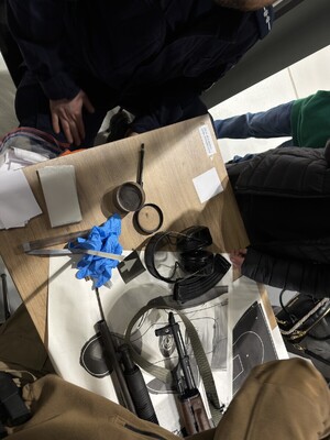 Stoisko KMP w Sosnowcu.