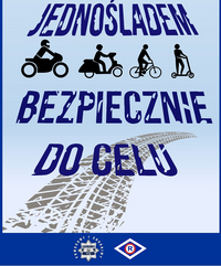 Jednośladem bezpiecznie do celu.