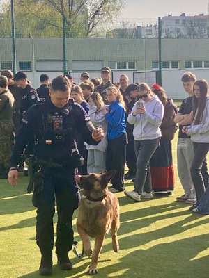 Sosnowieccy policjanci włączyli się w tzn. dni otwarte w "Baczynie"