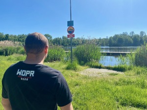 Sosnowieccy policjanci i WOPR dbają o bezpieczeństwo nad wodą – wspólne kontrole kąpielisk