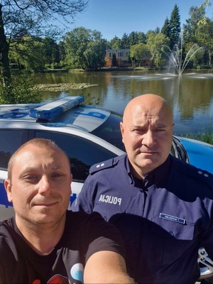 Sosnowieccy policjanci i WOPR dbają o bezpieczeństwo nad wodą – wspólne kontrole kąpielisk