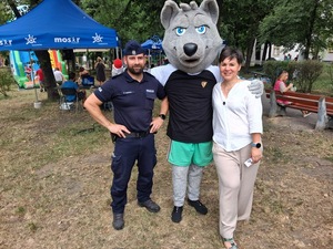 Policjanci wzięli udział w inicjatywie „Mopsikobus”